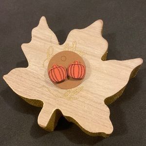 Pumpkin Earrings